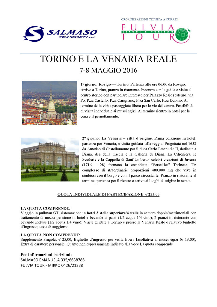 TORINO-VENARIA-REALE-7-8-MAGGIO-2016-SALMASO-ROVIGO